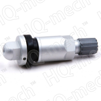 Вентиль для датчика давления в шине TPMS, мод.01, D=11,5 мм, алюминий