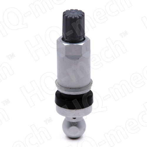 Вентиль для датчика давления в шине TPMS, мод.17, D=11,5 мм, алюминий