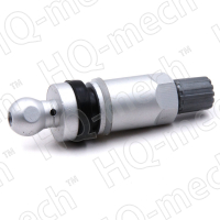 Вентиль для датчика давления в шине TPMS, мод.17, D=11,5 мм, алюминий