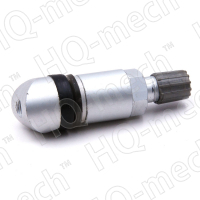 Вентиль для датчика давления в шине TPMS, мод.02, D=11,5 мм, алюминий