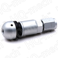 Вентиль для датчика давления в шине TPMS, мод.06, D=11,5 мм, алюминий