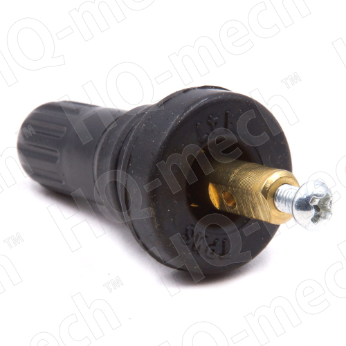 Вентиль для датчика давления в шине TPMS, резина EPDM, TR412TPMS, D=14,5 мм, L=39,5 мм