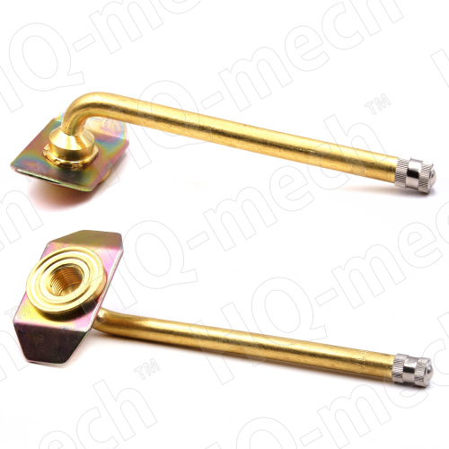 Вентиль камерный для грузовых шин, D=27 мм, L=24+76 мм, 86 град., V12