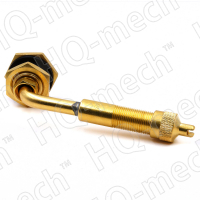 Вентиль для бескамерных шин водовоздушный c/x и спецтехники V12 (V5.04.1), D=20,5 мм, L=90 мм, 80 гр