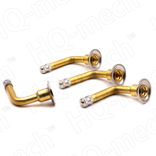 Вентиль камерный для грузовых шин, D=12,3 мм, L=33+44,5 мм, 95 град., V8