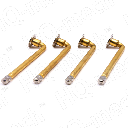 Вентиль камерный для грузовых шин, D=12,3 мм, L=20+126 мм, 98 град., V8