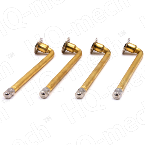 Вентиль камерный для грузовых шин, D=12,3 мм, L=20,5+132 мм, 94 град., V8