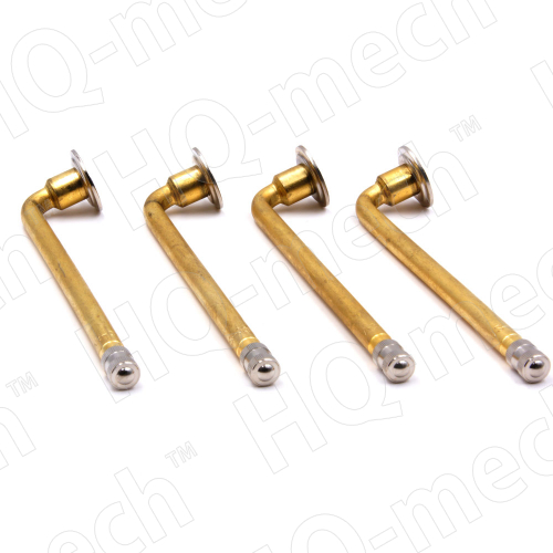 Вентиль камерный для грузовых шин, D=12,3 мм, L=20,5+156,5 мм, 90 град., V8