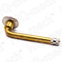 Вентиль камерный для грузовых шин, D=12,3 мм, L=22,5+74,5 мм, 90 град., V8