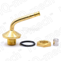 Вентиль для бескамерных грузовых шин, D=15 мм, L=14+22,5 мм, 110°