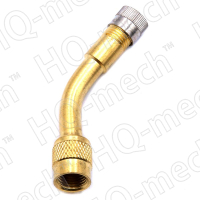 Удлинитель вентиля металлический гнутый 45 градусов VE36-45