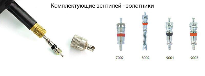 Комплектующие вентилей. Купить Золотник для легковых шин короткий, ГОСТ V5-20, h=20 мм, d=5 мм 9001 в Москве оптом у производителя 